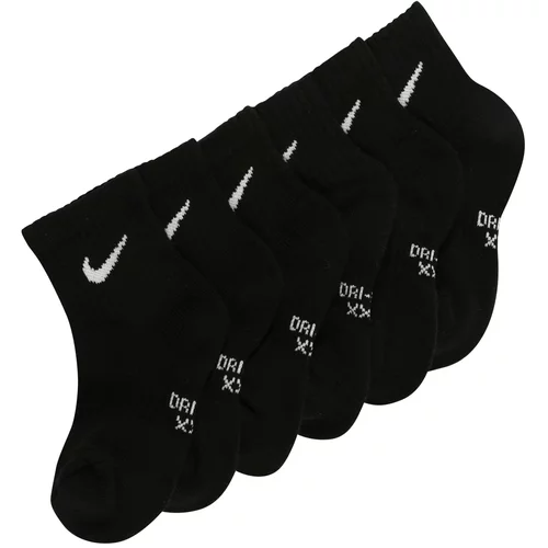 Nike Sportswear Sportske čarape crna / bijela