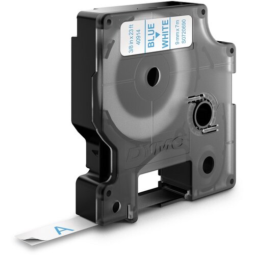 Dymo Traka bela sa plavim tekstom D1 9mm x 7m Slike