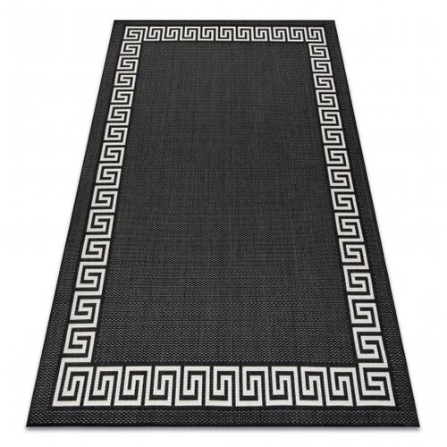 RugsX Preproga v videzu sisala FLAT 49373690 Gr&scaron;ki črna / smetana 140x200 cm, (22113714) Cene