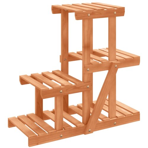 VidaXL Stojalo za rastline 58x25x51 cm trden les jelke, (20758766) Slike