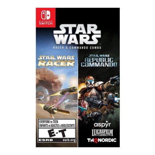 Nintendo Star Wars Racer and Commando Combo /Switch Slike