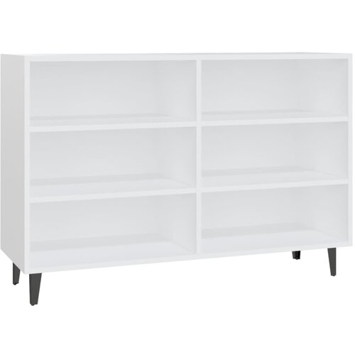 Maison Chic Komoda - Predalnik bela 103,5x35x70 cm iverna plo&amp;scaron;ča, (21716357) Slike