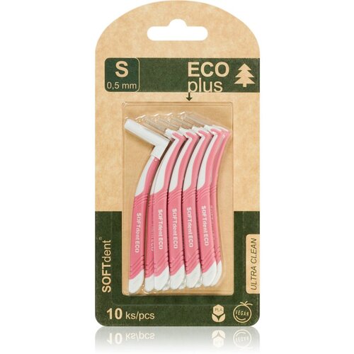 SOFTdent ECO Interdental brushes međuzubne četkice 0,4 mm 10 kom Slike