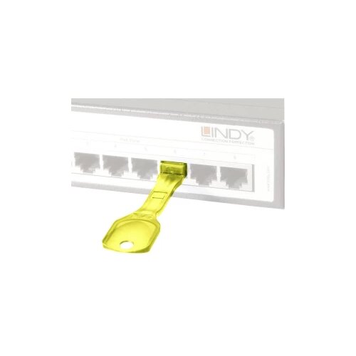 Lindy zaključavanje RJ45 LAN priključka 10-dijelni komplet žuta uklj. 1 ključ 40482 Cijene