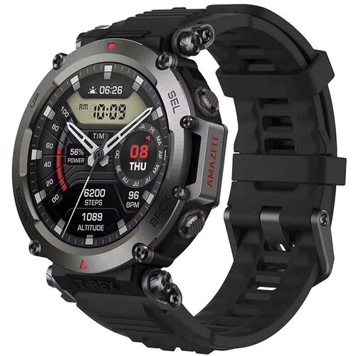 Xiaomi Pametni sat, 1.39&amp;quot; AMOLED, vodootporan 10ATM, BT, WiFi, GPS - Amazfit T-REX Ultra Abyss Black Slike