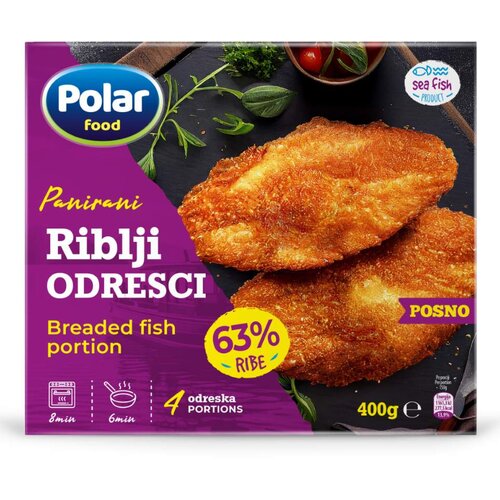 Polar FOOD panirani riblji odresci 400g Cene
