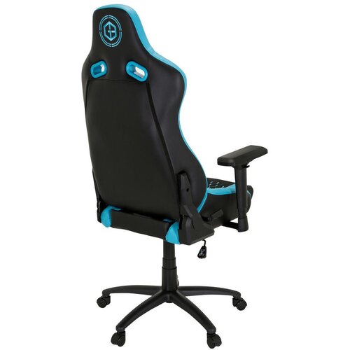 MID.YOU Gaming Stol Gamebreaker Sx 04, Črna, Turkizna Slike