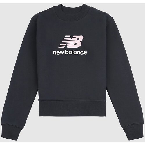New Balance Ft Stacked Logo Crew Kids Pulover oxford blue Slike