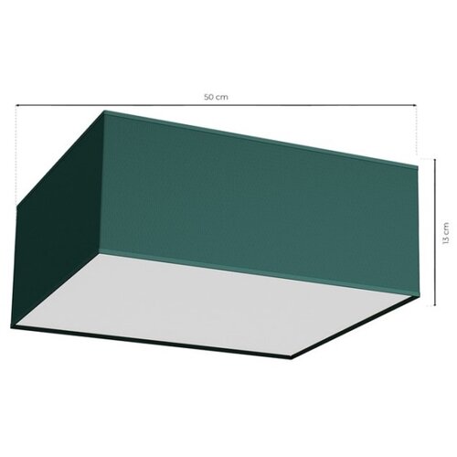  plafonsko svetlo verde 3xE27/60W/230V 50x50 cm zeleno Slike
