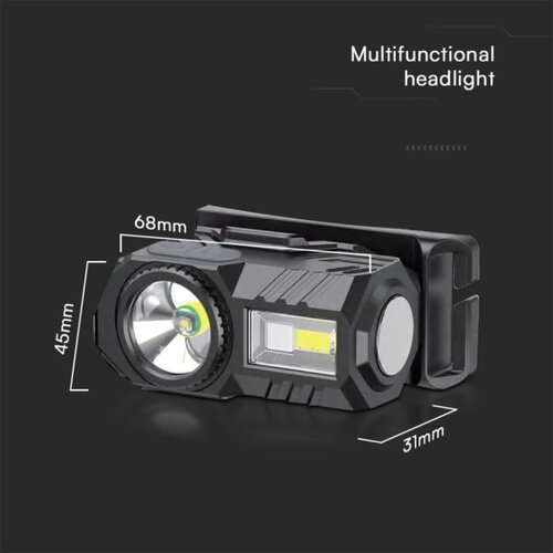  LED RGBW prigu&amp;scaron;iva punjiva čelna lampa USB LED/3W/5V IP43 190 lm 24 h 750 mAh Slike