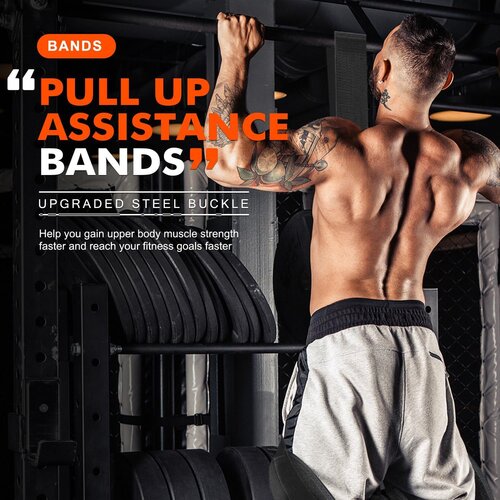 INF Pull up trak / Trening trakovi Pull ups - Pripomoček za vlečenje navzgor za kondicijo pri vadbi moči Orange 240 lbs, (21783951) Cene