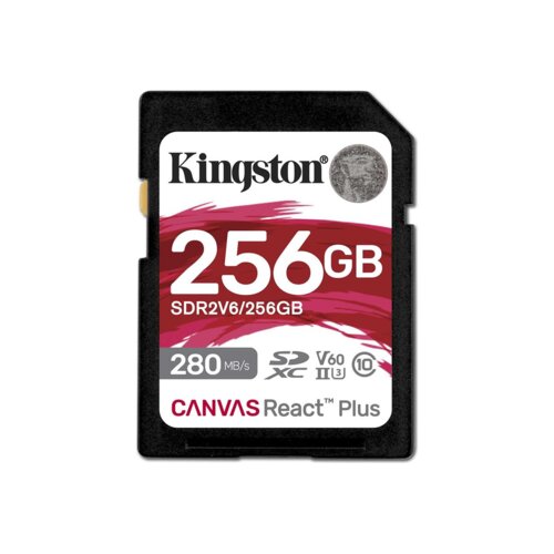 Kingston Technology Canvas React Plus 256 GB SDXC UHS-II 10.razred Cene
