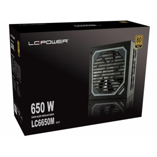 LC Power LC6650M v2.31 Super Silent 650W 80+ Gold napajanje Cene