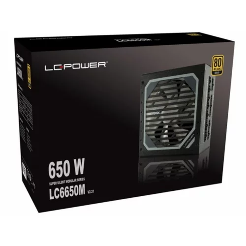 LC Power LCPOWER Super Silent LC6650M V2.3 650W 80Plus Gold ATX napajalnik