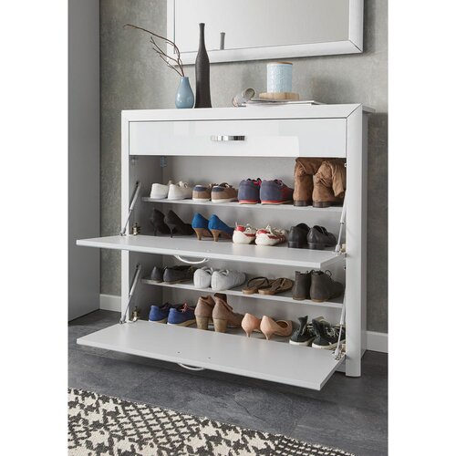 Dieter Knoll OMARA ZA ČEVLJE bela, barve aluminija Slike