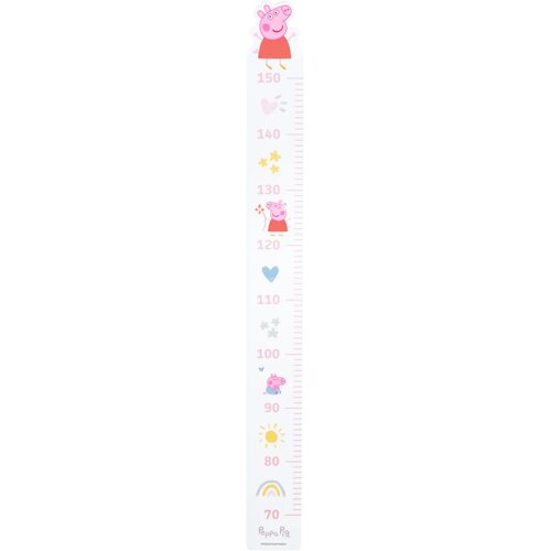 Peppa Pig dječji zidni metar za mjerenje visine 70&amp;ndash;150 cm Slike