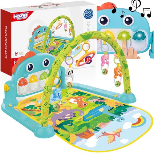 Woopie Baby glazbena podloga,igračka s lukom dinosaur Slike