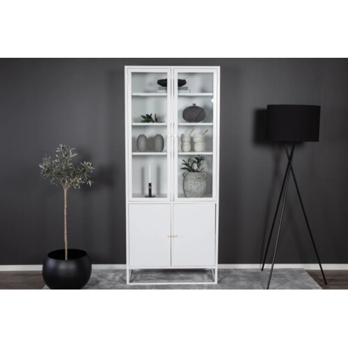 Venture Home vitrina Bakal 41 &amp;times; 190 &amp;times; 80 cm, bijela Slike
