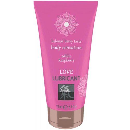 Shiatsu Lubrikant Raspberry, 75 ml Slike