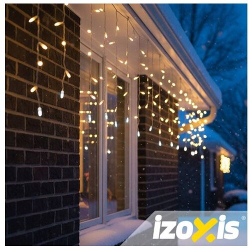 Izoxis 100 LED božićna svijetla &amp;ndash; 4 m toplo bijela Slike