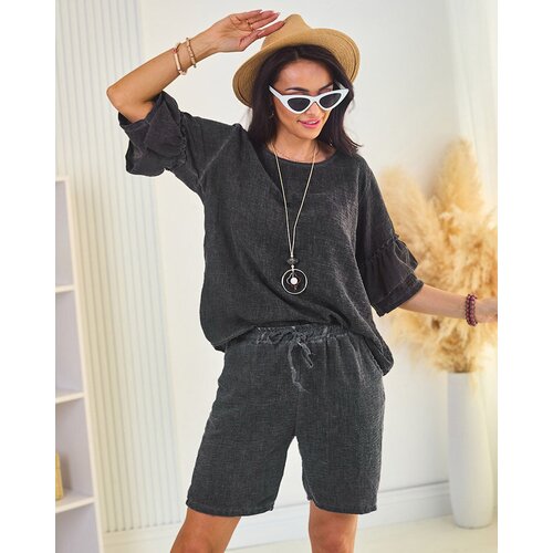 Resti Cotton and linen summer women's set Cene