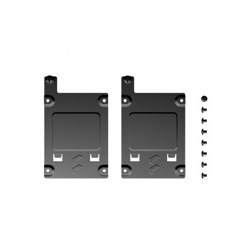 Fractal Design SSD Bracket Kit - Type B Black Dual pack, FD-A-BRKT-001 Cene