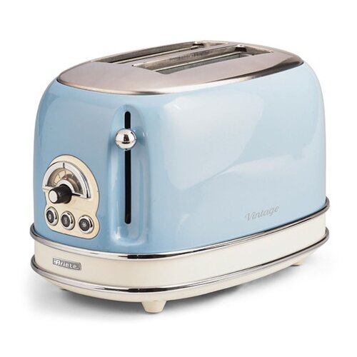 Ariete vintage, Toster, plavi (155), za 2 parčeta, 810W Cene