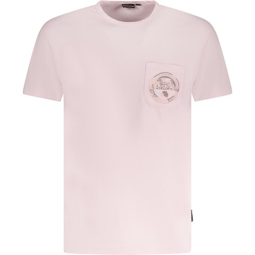 Napapijri MEN&amp;amp;#39;S SHORT SLEEVE T-SHIRT PINK Slike