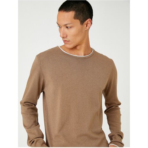 Koton Sweater - Brown - Regular Slike