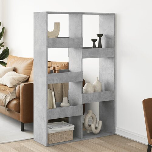 vidaXL Pregrada za prostor betonsko siva 100x33x155,5 cm inž. les Cene