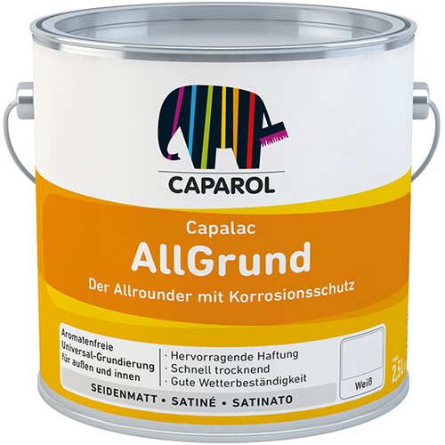  CAPALAC ALLGRUND SATIN 0.75l BIJELA CAPAROL Slike