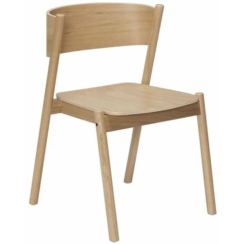 Hübsch Blagovaonske stolice od hrastovine Oblique -