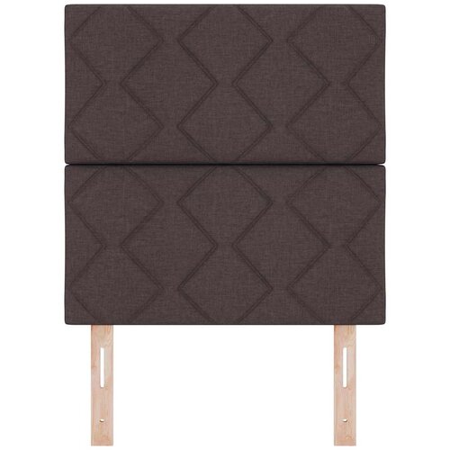  Uzglavlje Tamno smeđa 80 cm tkanina Slike