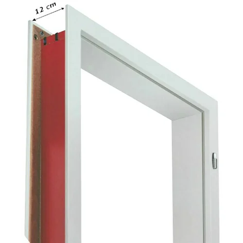 DOORNITE Dovratnik (D x Š x V: 120 x 950 x 2.000 mm, DIN desno, Bijele boje)