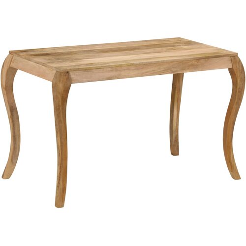  Blagovaonski stol 118 x 60 x 76 cm od masivnog drva manga Slike