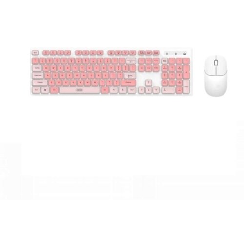  Tastatura XO KB-05 wireless + miš Pink Cijene