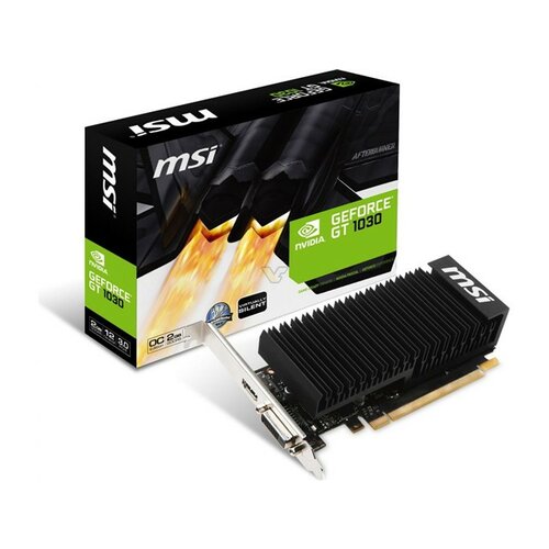 MSI nVidia GeForce GT 1030 2GB 64bit GT 1030 2GH LP OC grafička kartica Slike