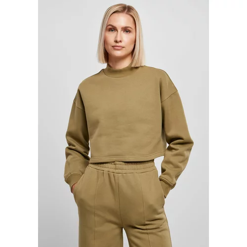 UC Curvy Women's Cropped Oversized Pot High Neck Tiniolive