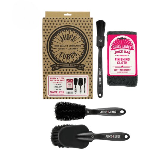 Juice Lubes 3 X BRUSH & CLOTH paket Cijene