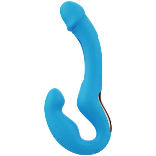 HoneyPlayBox Harmony Duo App-Controlled Strapless Strap-on Blue Slike