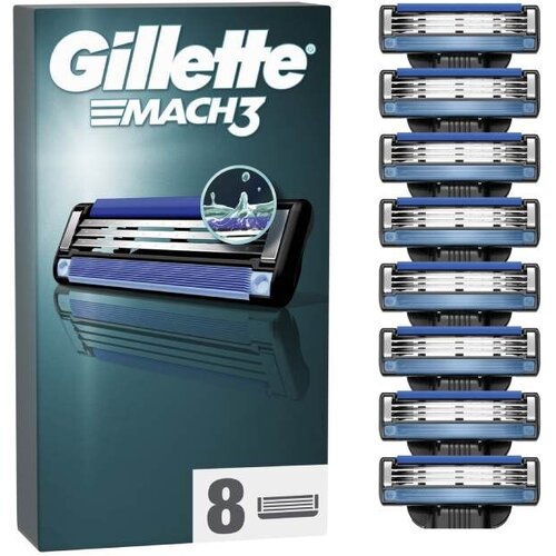 Gillette mach3 zamenske dopune za brijač, 8 kom Cene