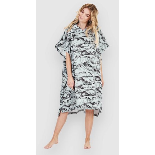 After Ocean Surf poncho dark grey Cene