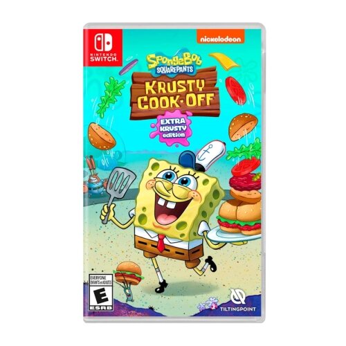  SpongeBob: Krusty Cook-Off &amp;ndash; Extra Krusty Edition /Switch Slike