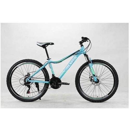 Alvas bicikl mesina plavo/zeleni Slike