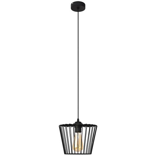  Luster na sajli TORRI 1xE27/15W/230V prečnika 23 cm crne boje Cene