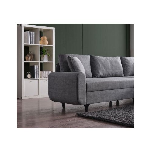 Atelier Del Sofa Ugaona sofa-krevet Flavia Grey Slike