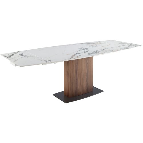 Angel Cerdá Podaljšana jedilna miza ovalna sodček porcelanski marmor, (21250537) Cene