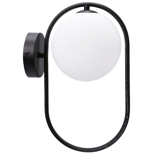 Candellux Lighting Crna zidna lampa Cordel - Slike