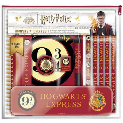 Pyramid International PYRAMID HARRY POTTER (PLATFORM 9 3/4) BUMPER PISARNI&amp;Scaron;KI SET Slike