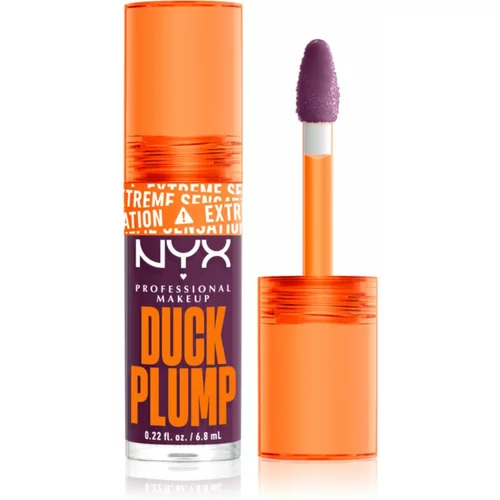 NYX Professional Makeup Duck Plump sijaj za ustnice z učinkom povečanja odtenek 17 Pure Plump 6,8 ml
